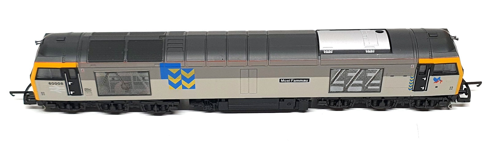Lima OO Gauge 205023A2 - Class 60 60008 Moel Fammau In Railfreight Metals Grey