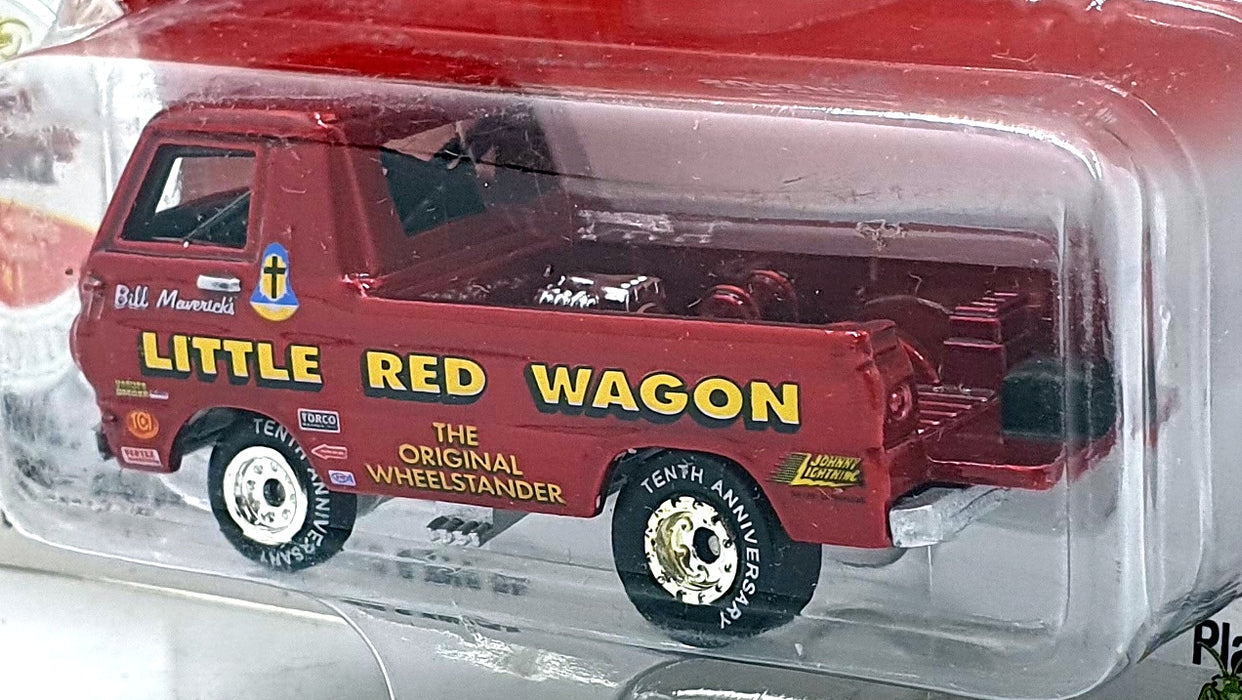 Johnny Lightning 1/64 Scale 992-01 Bill Maverick Golden's Little Red Wagon Truck