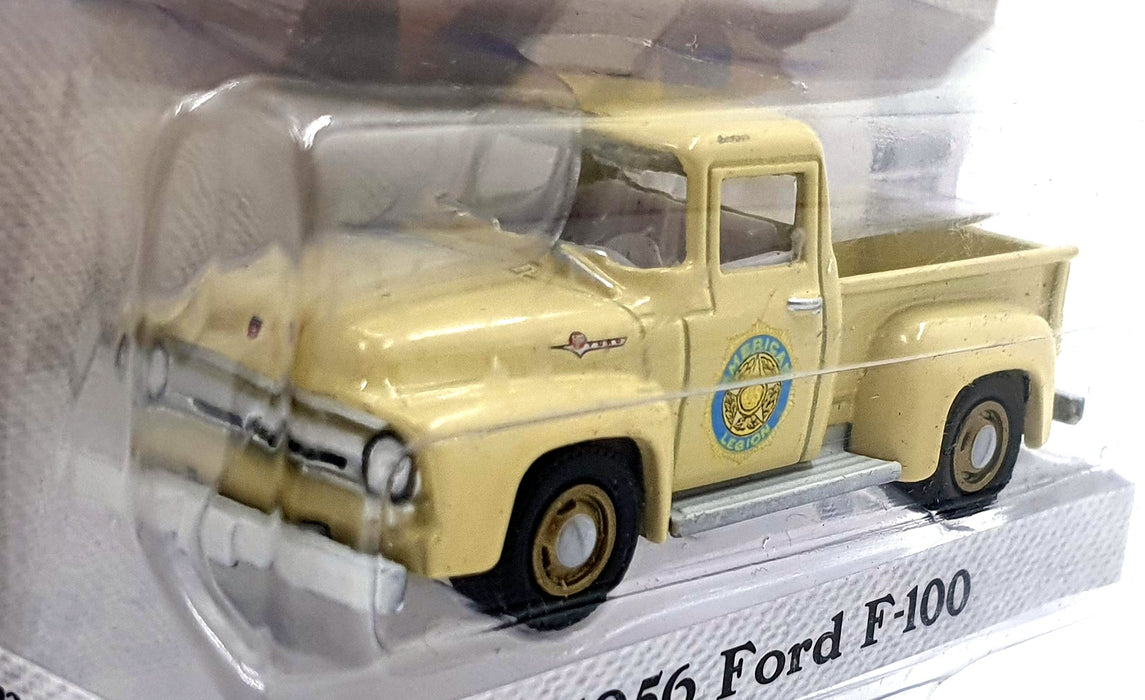 Greenlight 1/64 Scale 54060-B - 1956 Ford F-100 Truck - Cream
