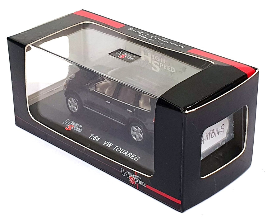 High Speed 1/64 Scale Diecast 64KFB14S - Volkswagen VW Tourareg - Black