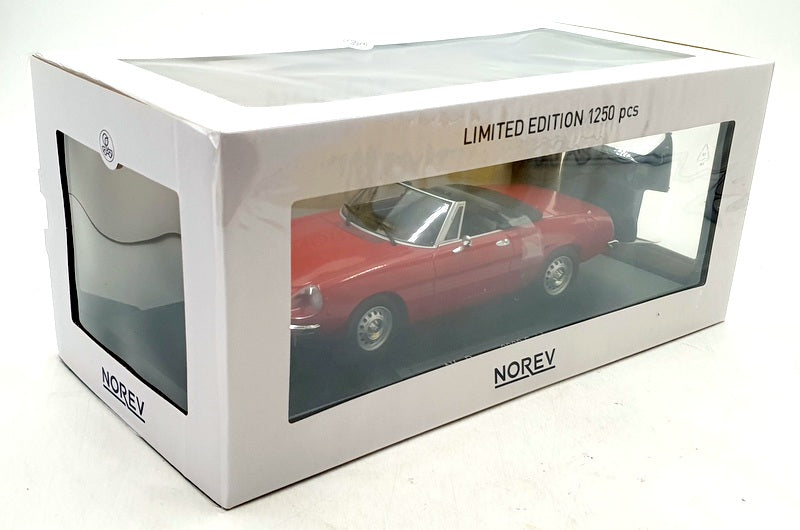 Norev 1/18 Scale Diecast 187880 - Alfa Romeo 2000 Spider 1978 - Red