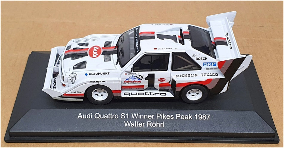 CMR 1/43 Scale WRC018 - Audi Quattro S1 Winner Pikes Peak 1987 #1 W.Rohrl