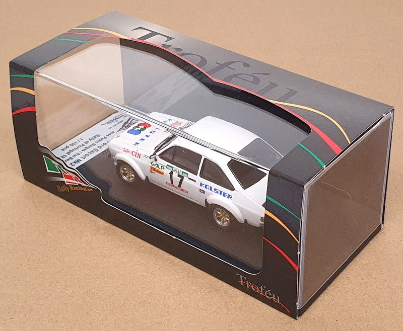 Trofeu 1/43 Scale RRal 124 - Ford Escort Mk2 #17 Portugal Rally 1983 - White