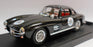 Bang 1/43 Scale Metal Model - MM003 MERCEDES 300 SL BLACK SCHUMACHER