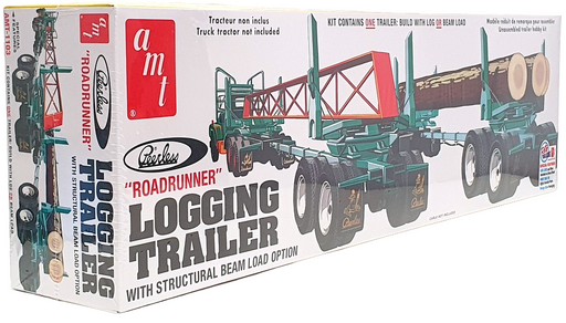 AMT 1/25 Scale Kit AMT-1103 - Roadrunner Logging Trailer