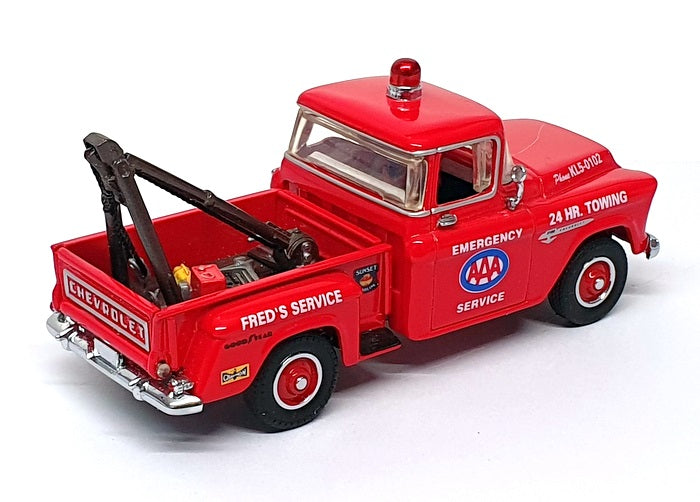 Matchbox 1/43 Scale YRS01-M - 1955 Chevrolet 3100 Tow Truck (AAA) Red
