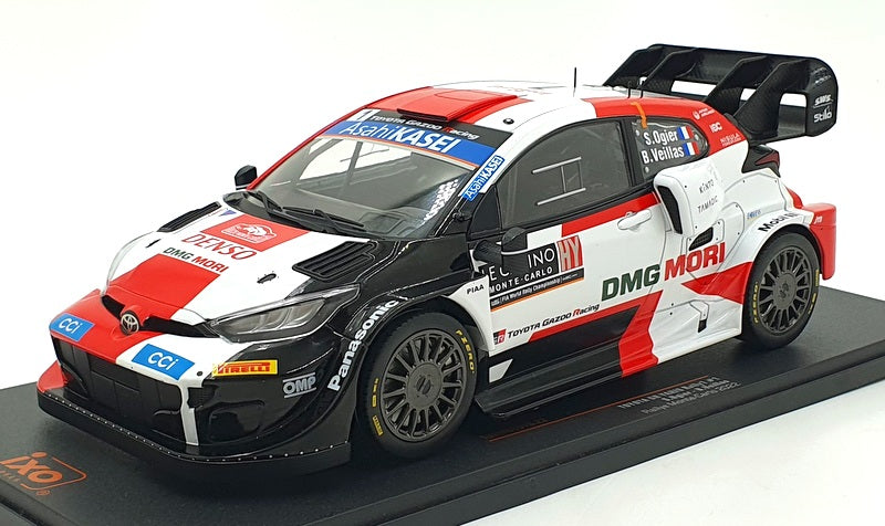 IXO Models 1/18 Scale 18RMC151B Toyota GR Yaris Rally1 Monte-Carlo 2022 1 Ogier 
