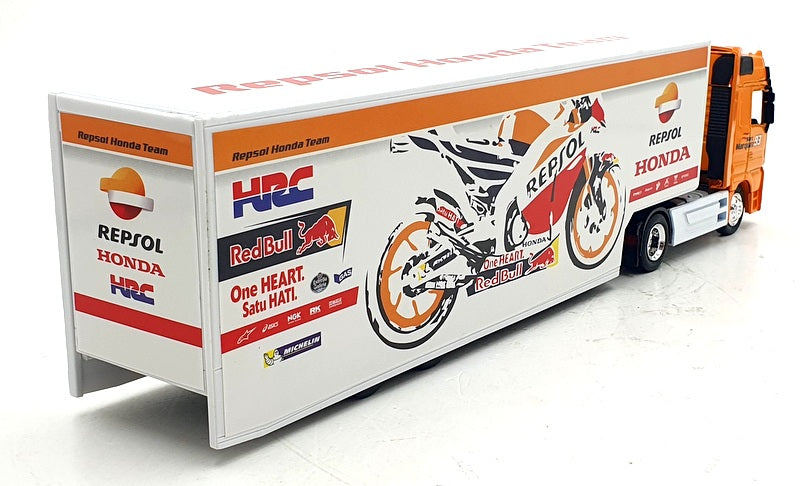 NewRay 1/43 Scale 15883 - Mercedes-Benz Actros Repsol Honda Team Truck