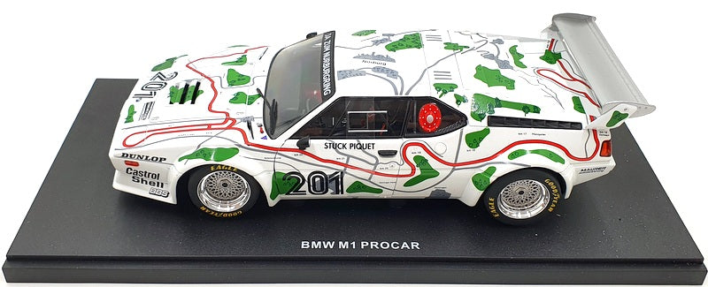 Werk83 1/18 Scale W1803003 - BMW M1 Procar #201 Stuck N.Piquet