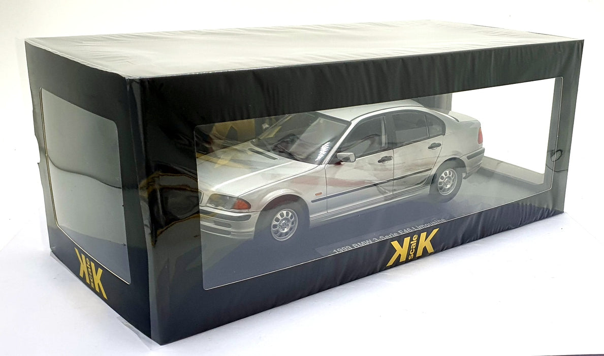 KK Scale 1/18 Scale Diecast KKDC181431 - 1999 BMW 3-Series E46 Limousine Silver