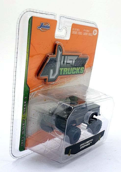 Jada Just Trucks 1/64 Scale 14020 - 1955 Chevy Stepside - Met. Brown