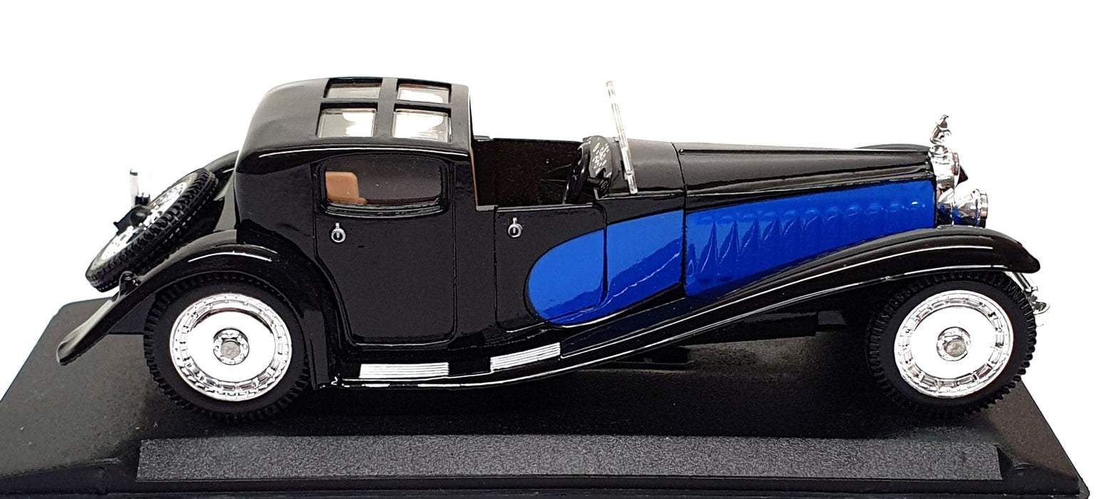 Atlas Editions 1/43 Scale 190369 - 1928 Bugatti Royale - Black/Blue