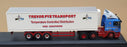 Oxford Diecast 1/76 Scale 76DAF004 - DAF 85 Short Fridge Trailer Trevor Pye