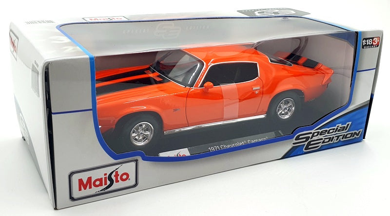 Maisto 1/18 Scale Diecast 46629 - 1971 Chevrolet Camaro - Orange