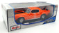Maisto 1/18 Scale Diecast 46629 - 1971 Chevrolet Camaro - Orange
