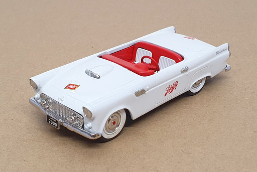 Durham Classics 1/43 Scale DC-33 - 1955 Ford Thunderbird Schlitz - White