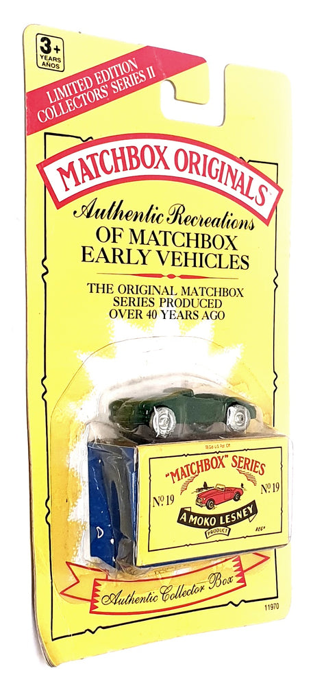 Matchbox Originals 11970 No. 19 - MG Midget TD - Green