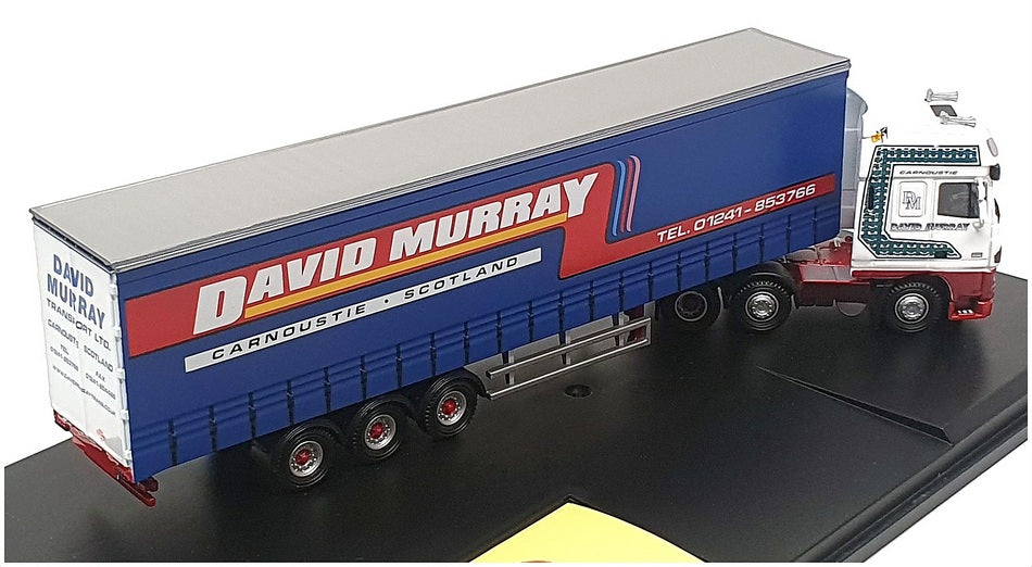 Oxford Diecast 1/76 Scale DAF06CS - DAF Truck & Trailer (David Murray)