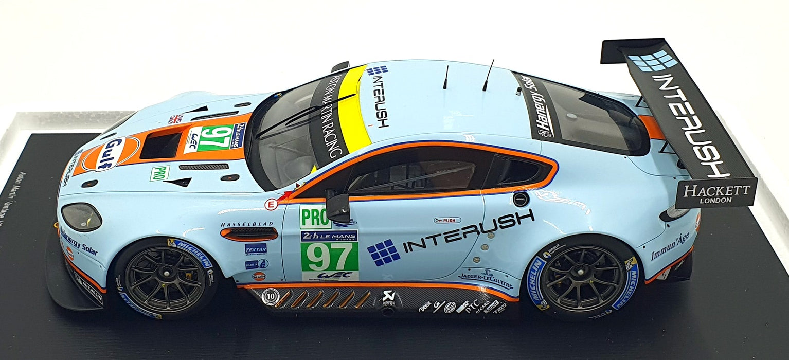Spark 1/18 Scale Resin 18S153 - Aston Martin Vantage V8 #97 Le Mans 2014 Gulf