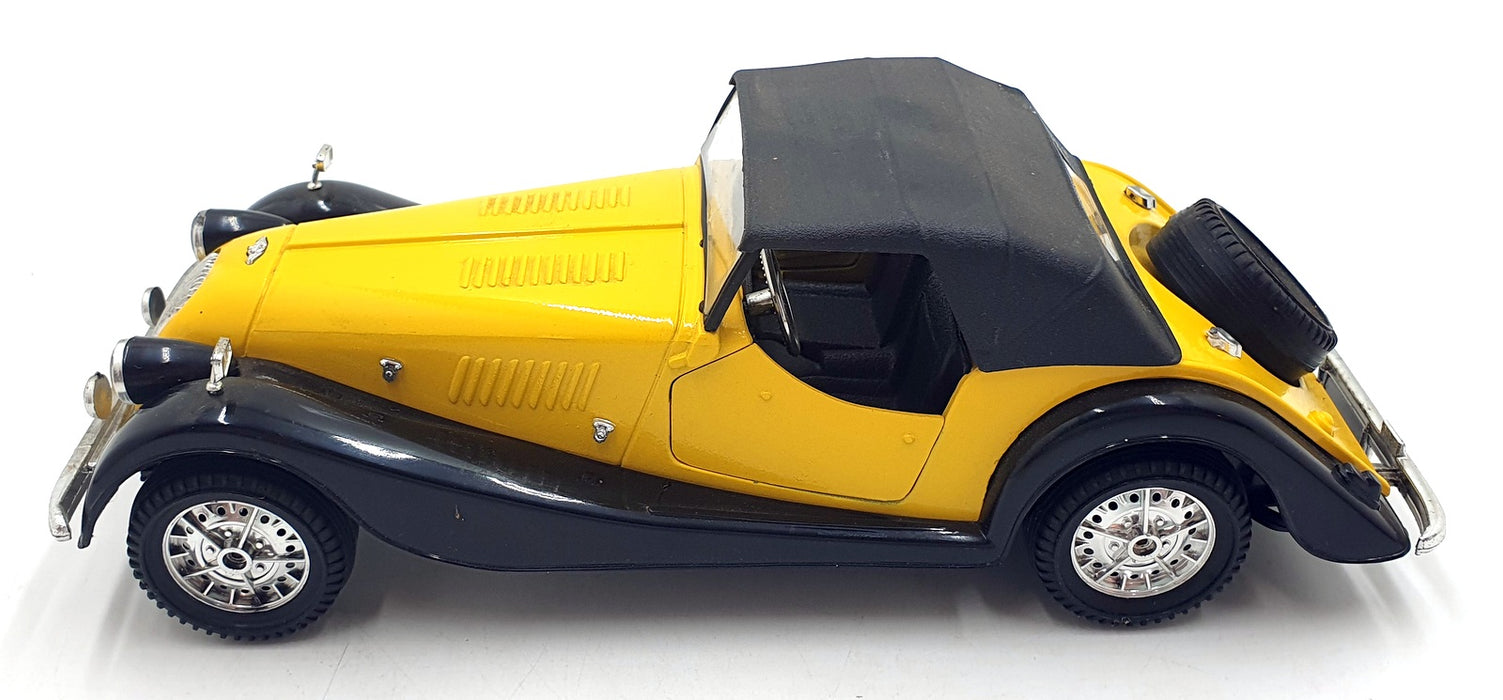 Polistil 1/16 Scale Diecast 22426M - Morgan Plus 8 - Yellow/Black