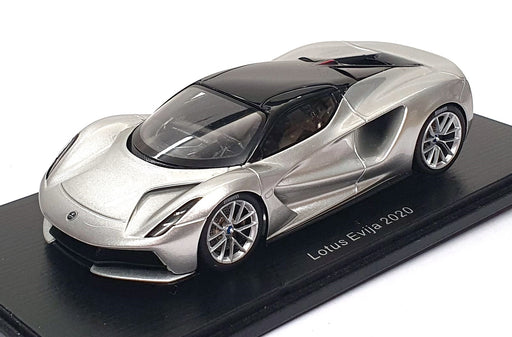 Spark Model 1/43 Scale LOTMC0055SL - 2020 Lotus Evija - Silver