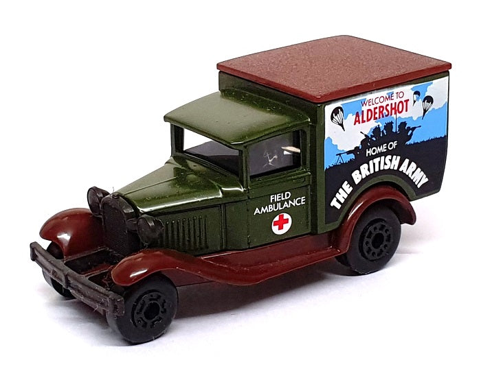 Matchbox No. 38 Ford Model A Field Ambulance British Army - 4th Mica Conv. 1989