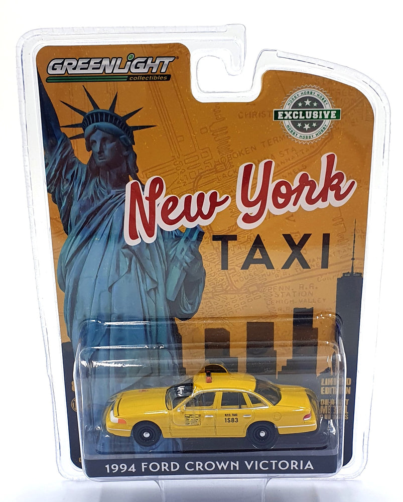 Greenlight 1/64 Scale 30206 - 1994 Ford Crown Victoria - Taxi