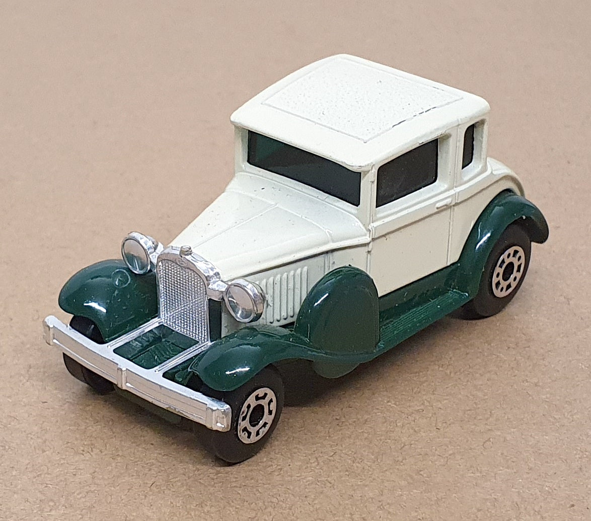 Matchbox 7cm Long Original Diecast No. 73 - Ford Model A - Ivory/Green