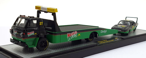 Castline M2 Machines 1/64 Scale R45 '70 Dodge L600 COE/'69 Charger Daytona HEMI