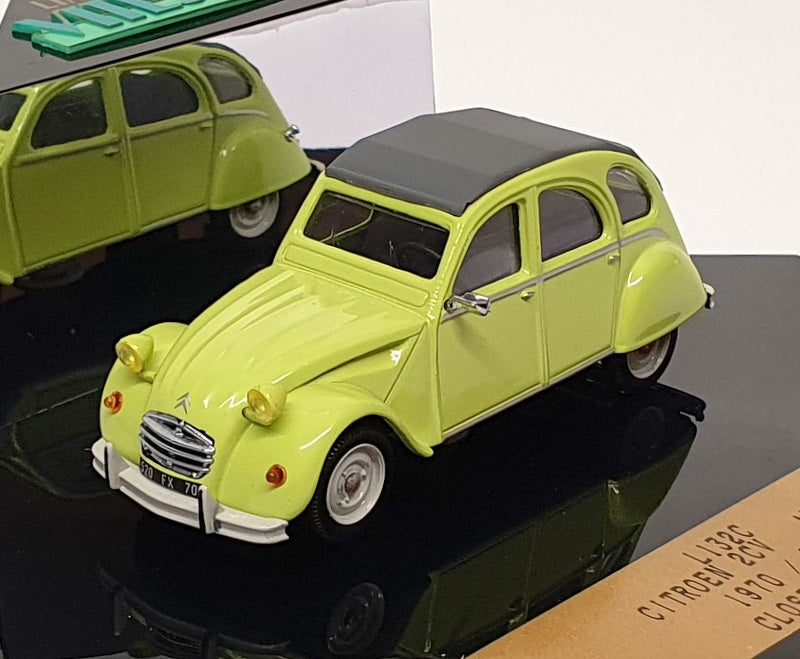Vitesse 1/43 Scale L132C - 1970-73 Citroen 2cv AZL6 Closed Roof - Lt. Green