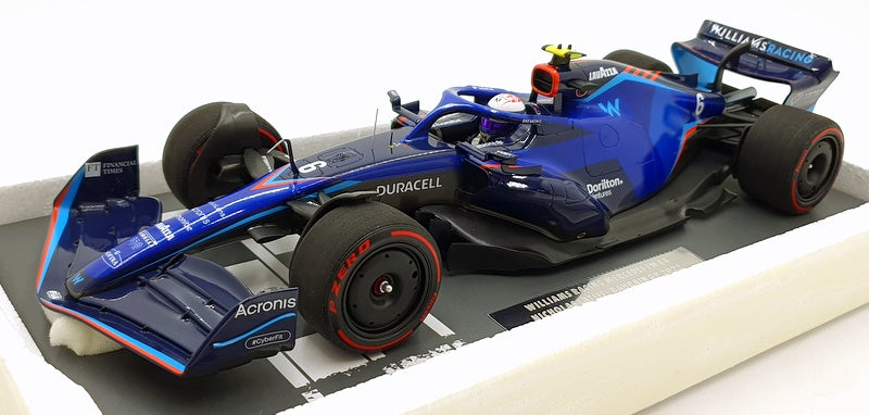 Minichamps 1/18 Scale 117 220106 Williams Racing FW44 Bahrain 2022 Latifi