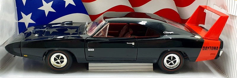 Ertl 1/18 Scale diecast 7389 - 1969 Dodge Charger Daytona - Black/Red