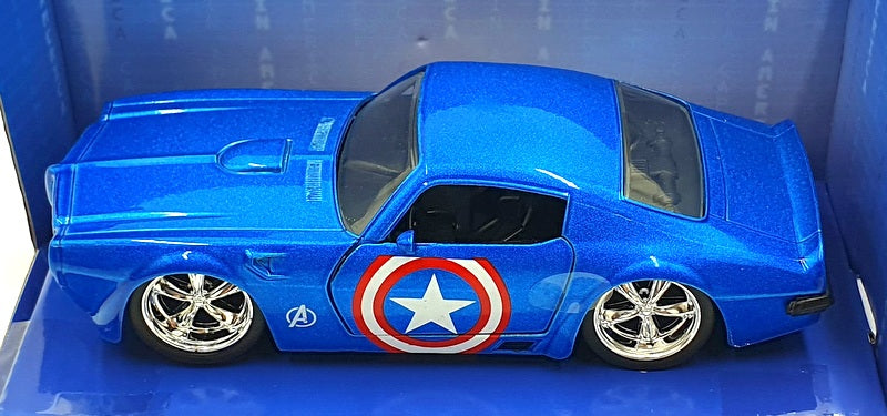 Jada 1/32 Scale 24078 - 1972 Pontiac Firebird Marvel Avengers - Captain America