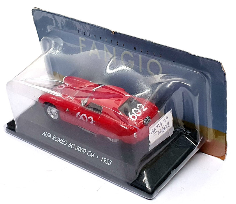 Altaya 1/43 Scale FN602 - Alfa Romeo 6C 3000 CM 1953 #602 Fangio - Red