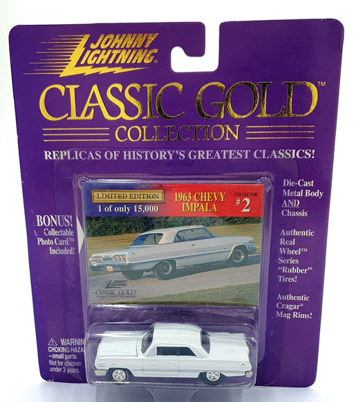 Johnny Lightning 1/64 Scale 40410 Classic Gold 1963 Chevrolet Impala #2