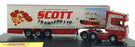 Oxford Diecast 1/76 Scale SCA03FR - Scania Fridge Trailer "Scott Trawlers"