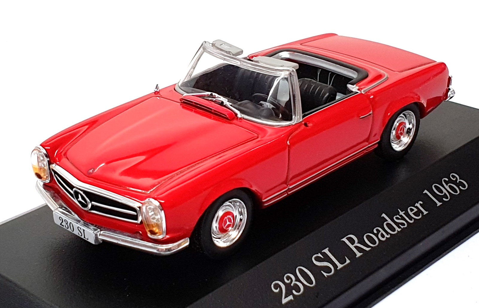 Altaya 1/43 Scale A230SL - 1963 Mercedes Benz 230 SL Roadster - Red