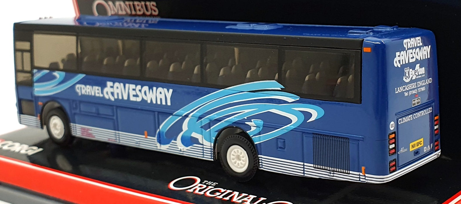 Corgi 1/76 Scale Diecast 42720 - Van Hool Alizee Eavesway Travel Everton F.C.