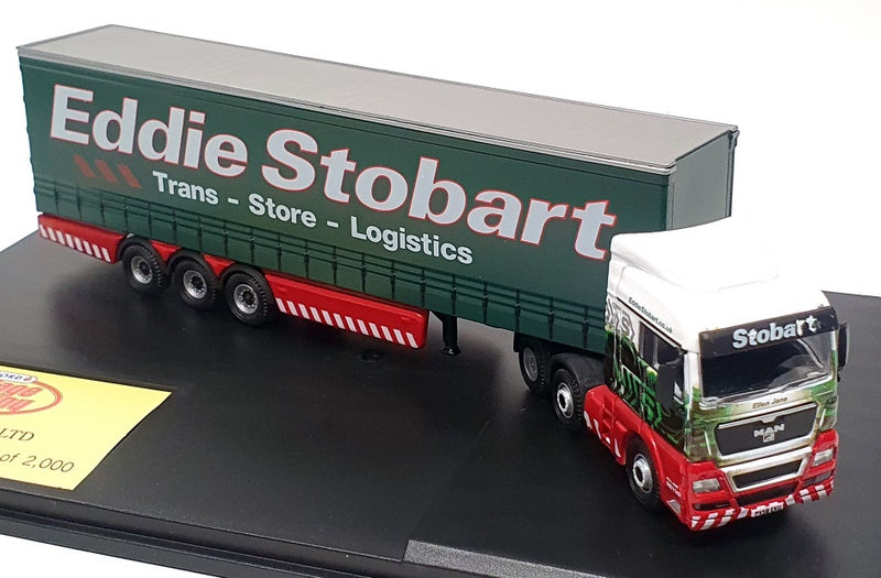 Oxford Diecast 1/76 Scale MAN06CS - MAN TGX XLX Truck & Trailer (Stobart)