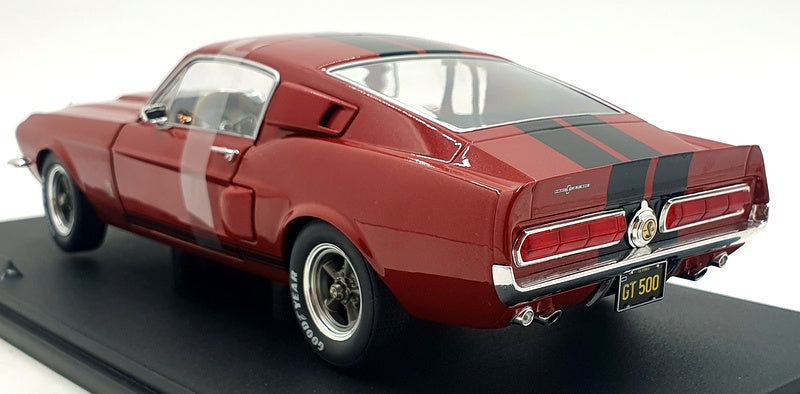 Solido 1/18 Scale S1802909 - Shelby GT500 1967 Burgundy/Black Glossy