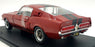 Solido 1/18 Scale S1802909 - Shelby GT500 1967 Burgundy/Black Glossy