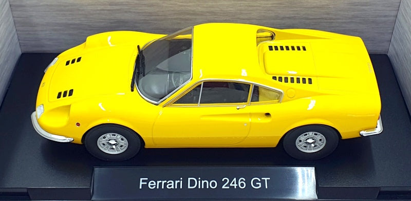 Model Car Group 1/18 Scale MCG18168 - 1969 Ferrari Dino 246 GT - Yellow