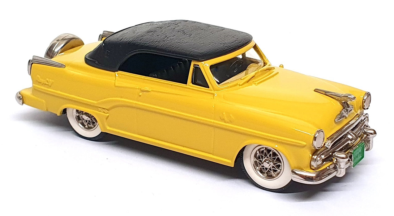 Brooklin Models 1/43 Scale BRK30 - 1954 Dodge Royal 500 - Yellow/Black