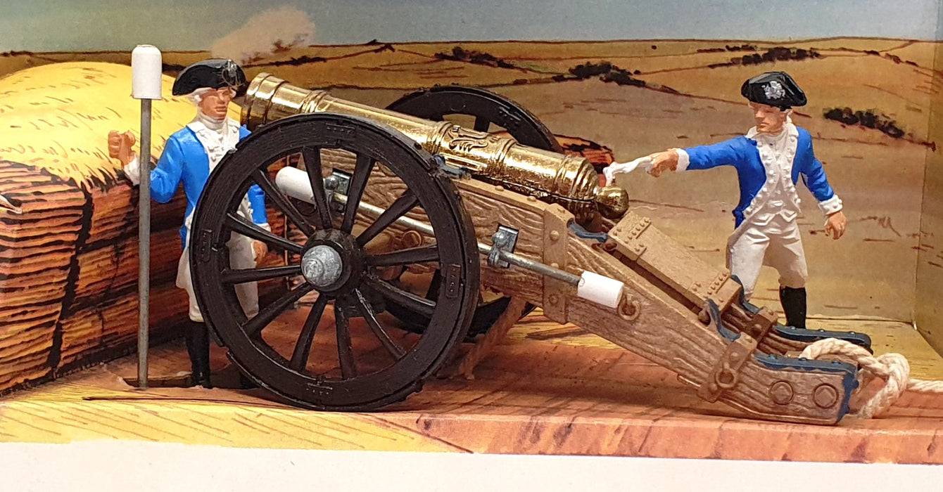 Britains 1/32 Scale 9737 - Gun Of The Revolution Cannon + 2 Figures