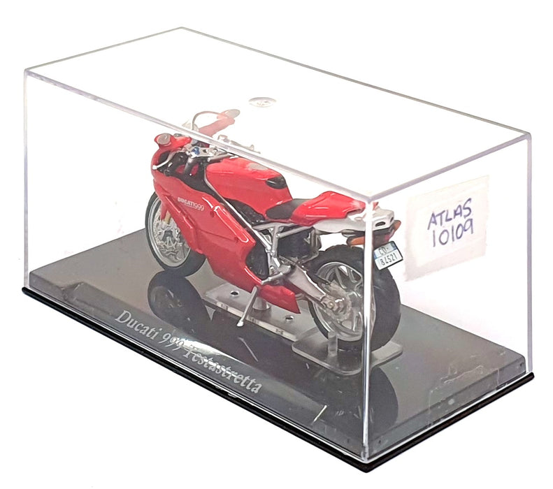 Atlas Editions 1/24 Scale 10109 - Ducati 999 Testastretta Motorbike - Red