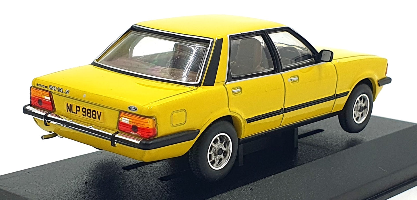 Vanguards 1/43 Scale VA15008 - Ford Cortina Mk5 2.0 GLS - Yellow