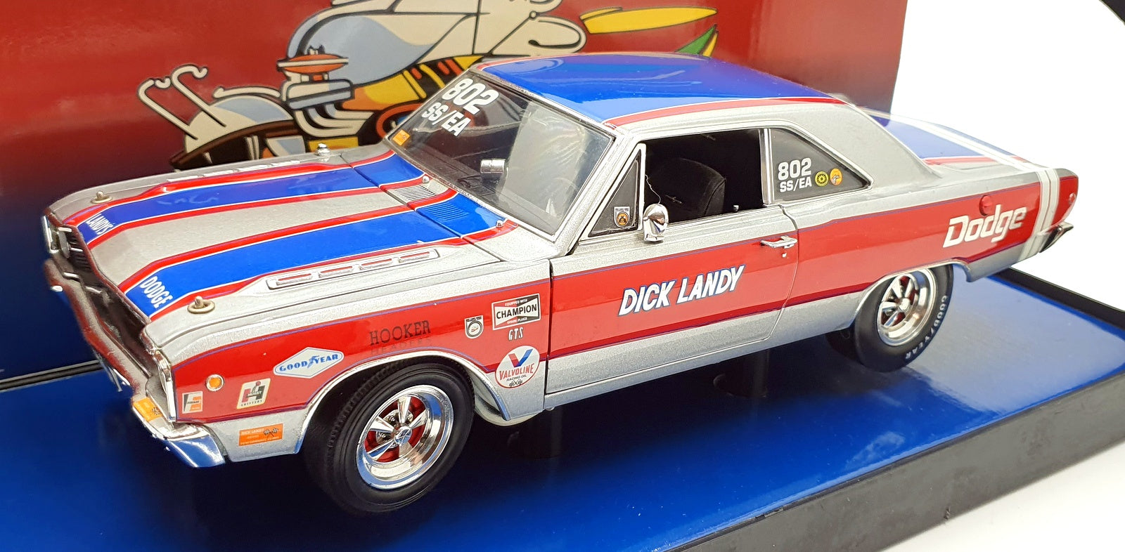 Ertl 1/18 Scale Diecast 50242 - 1968 Dodge Dart Superstock 802 SS/EA Dick Landy