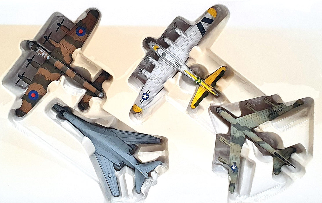 Corgi Diecast CSFS14004 Bombers Of The World 4 Pec Set Avro Boeing (2) Rockwell