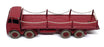 Dinky Supertoys 905 - Foden Flat Truck With Chains - Dk. Red