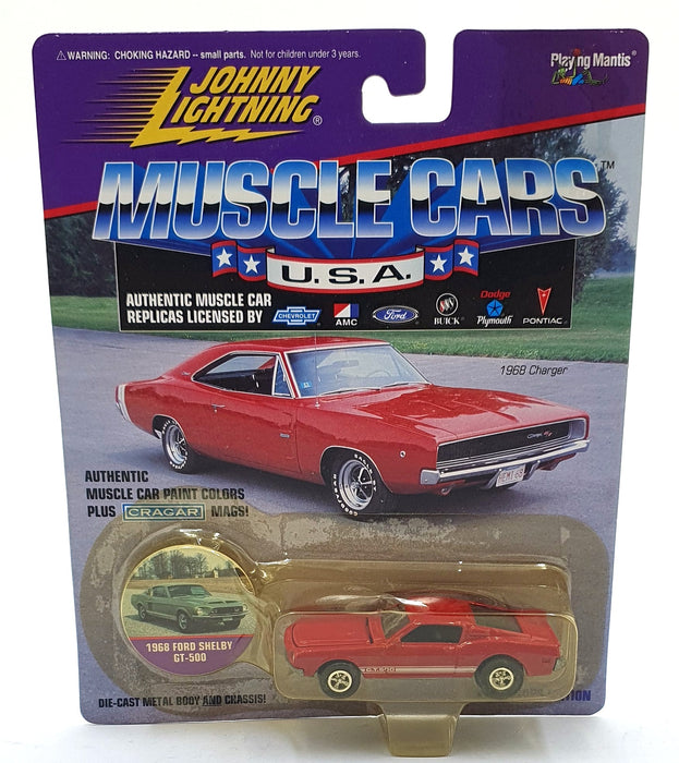 Johnny Lightning 1/64 Scale 202-00 Muscle Cars USA 1968 Ford Shelby GT-500 Red